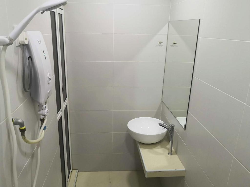 Koupelna v ubytování Tropika Garden Hotel Kulai