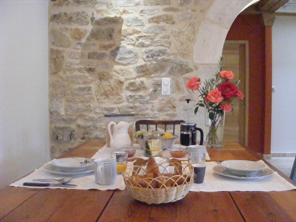 Jídlo v bed and breakfast nebo okolí
