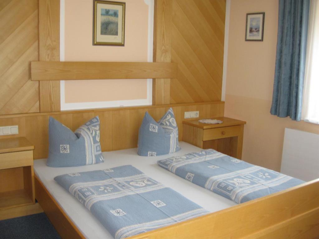 Postel nebo postele na pokoji v ubytování Haus Brigitta