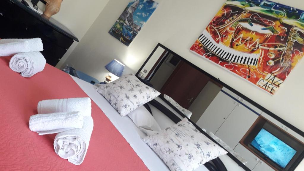Telewizja i/lub zestaw kina domowego w obiekcie Casa Particular