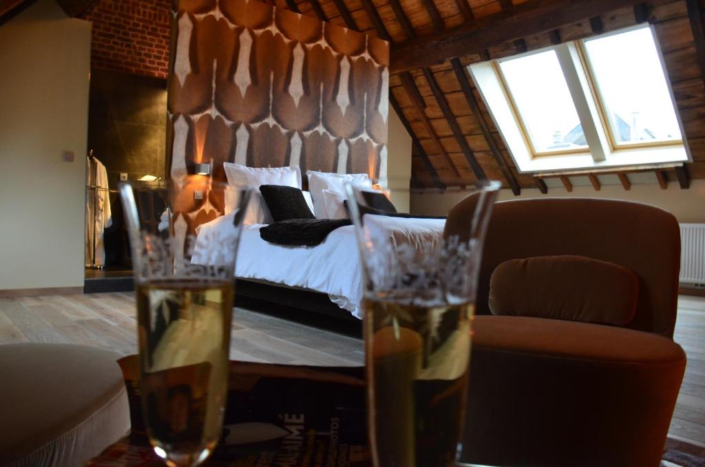 Posezení v ubytování B&B N°5
