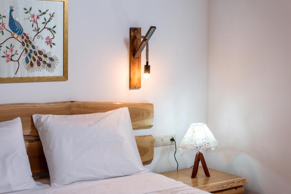 Postel nebo postele na pokoji v ubytování Joakim's Villa