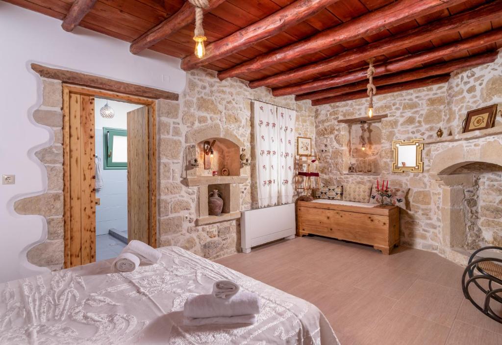 Postel nebo postele na pokoji v ubytování Joakim's Villa