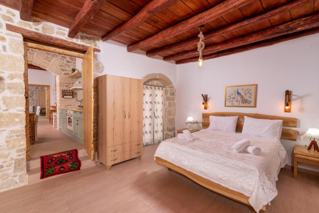 Postel nebo postele na pokoji v ubytování Joakim's Villa