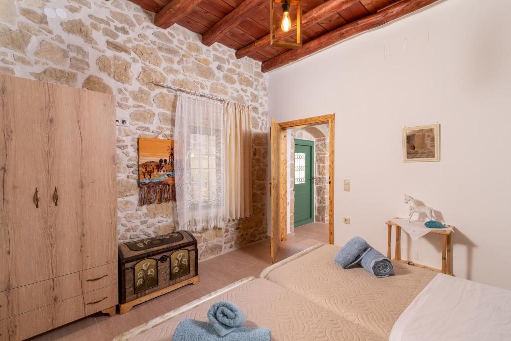 Postel nebo postele na pokoji v ubytování Joakim's Villa
