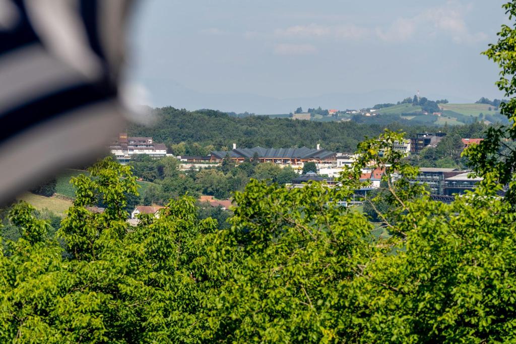 Nespecifikovaný výhled na hory nebo výhled na hory při pohledu z hotelu