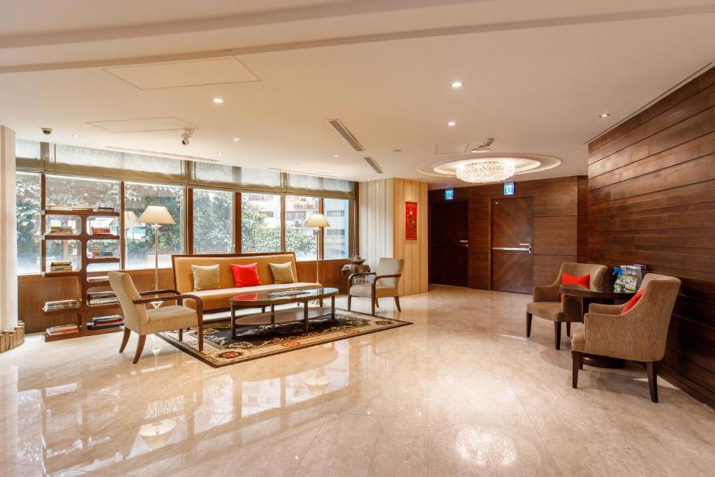 Posezení v ubytování Hotel HD Palace