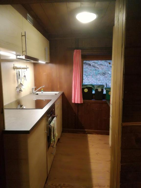 Kuchyňa alebo kuchynka v ubytovaní Tanterhütte by Tanterhof