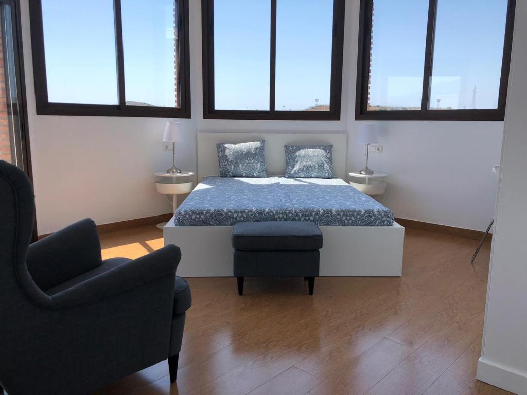 Posteľ alebo postele v izbe v ubytovaní Luxury Villa for 12 people