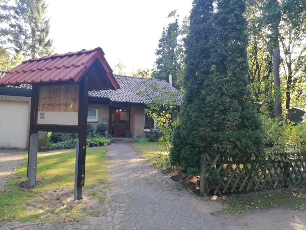 Zahrada ubytování Ferienhaus Fasanennest