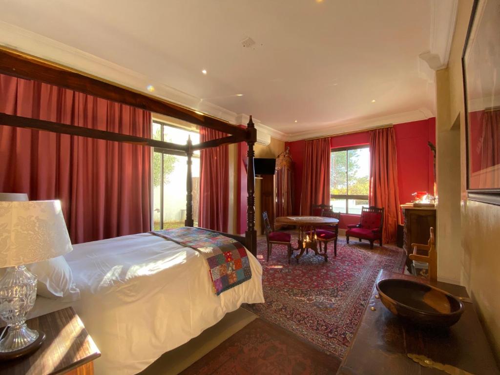 The Welgemoed Guest House - Suite De Lune De Miel Avec Vue Sur Le Jardin
