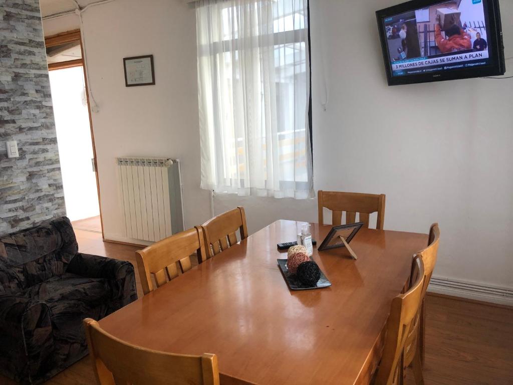 TV a/nebo společenská místnost v ubytování Matic Apartments