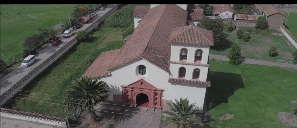 Letecký snímek ubytování Hotel La Casona De Yucay Valle Sagrado