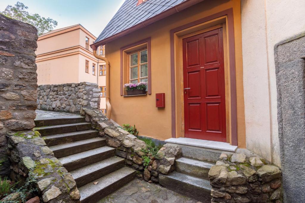 Budova, kde se apartmán nachází