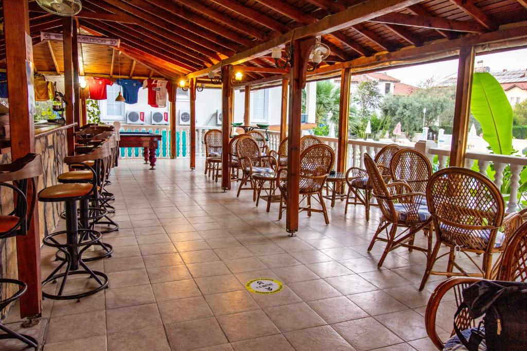 Restaurace v ubytování Tayfun Apart Hotel