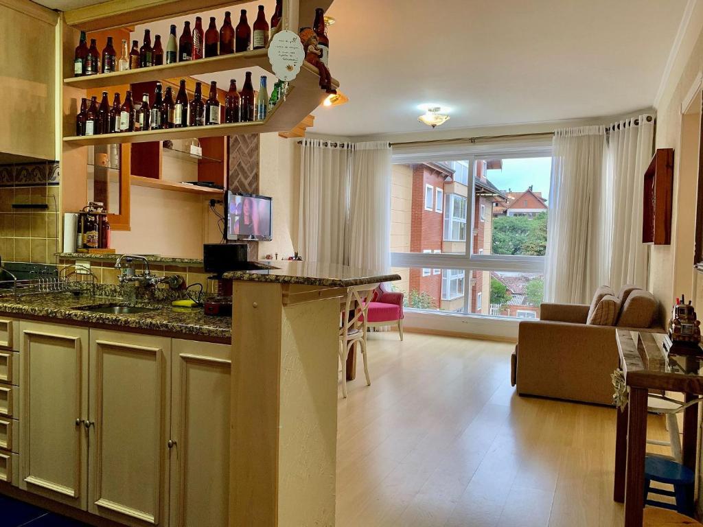  English Place 304 - Apartamento em Gramado 200 metros Rua Coberta