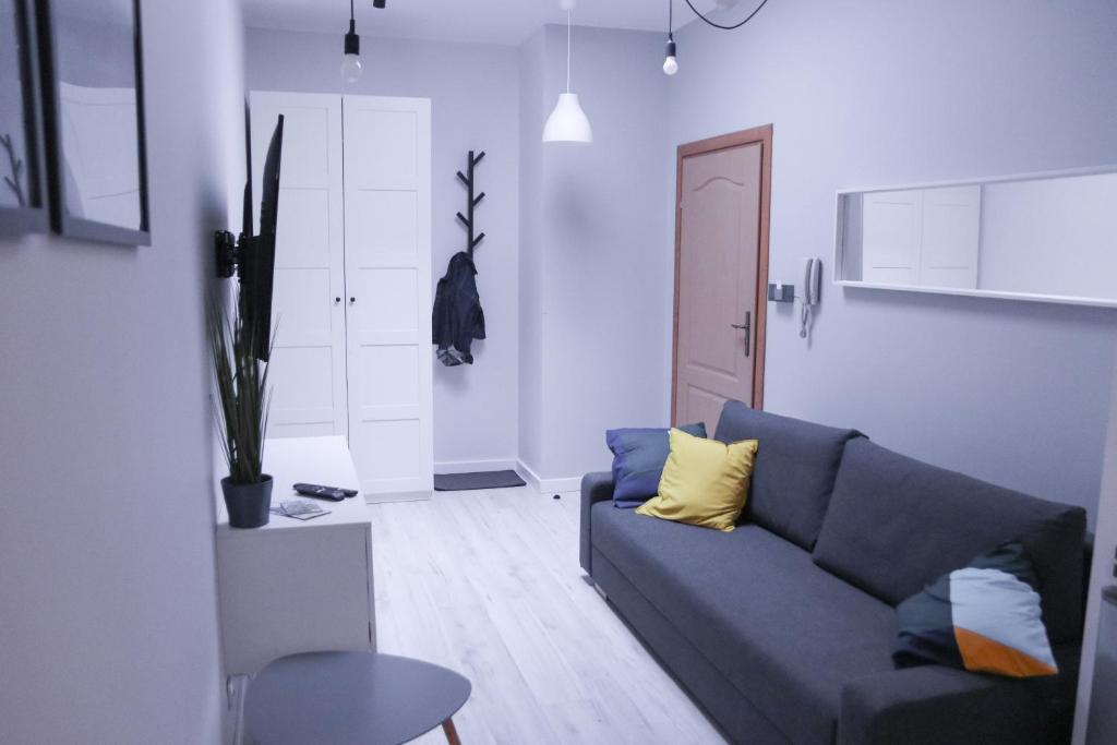 Część wypoczynkowa w obiekcie Apartamenty Długa 6