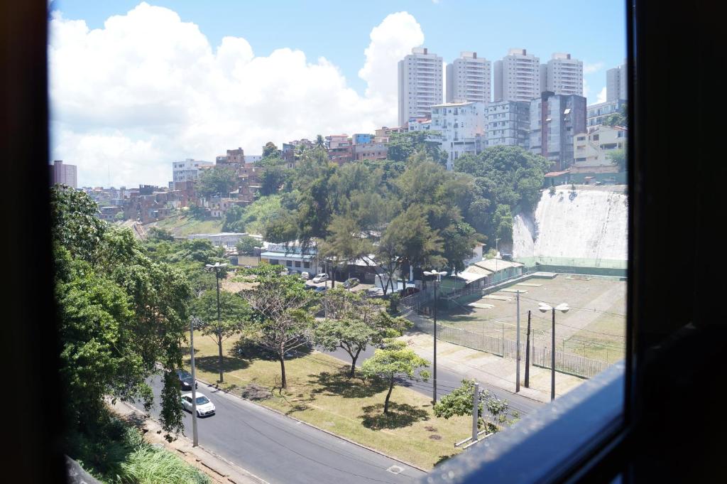 Nespecifikovaný výhled na destinaci Salvador nebo výhled na město při pohledu z hotelu