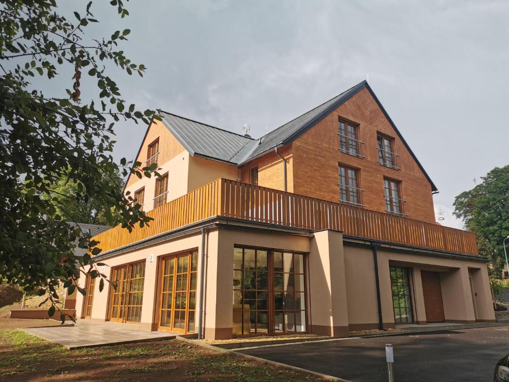 Budova, kde se apartmán nachází