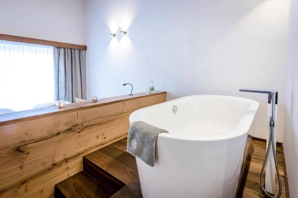 Koupelna v ubytování Kaiserlodge