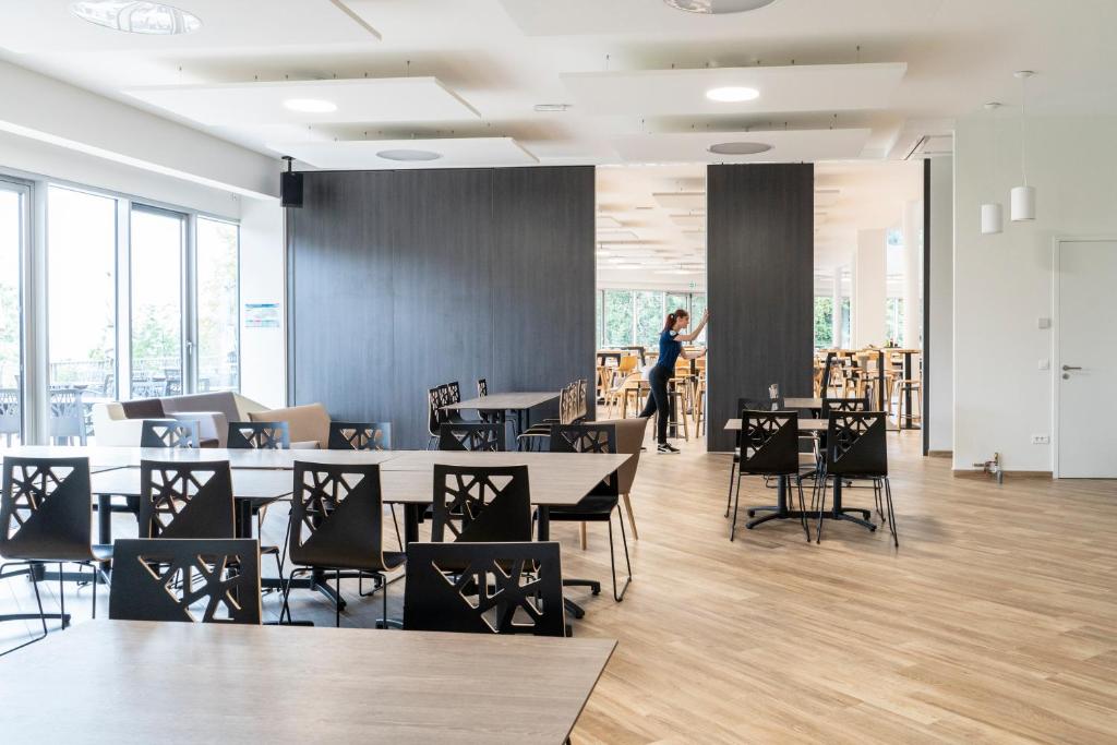 Restaurace v ubytování La Résidence du Parc d'Olhain