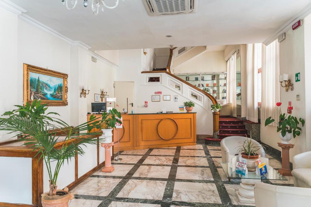 Vstupní hala nebo recepce v ubytování GH Hotel San Giusto