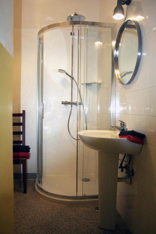 Kúpeľňa v ubytovaní Appartamento Conte Rosso