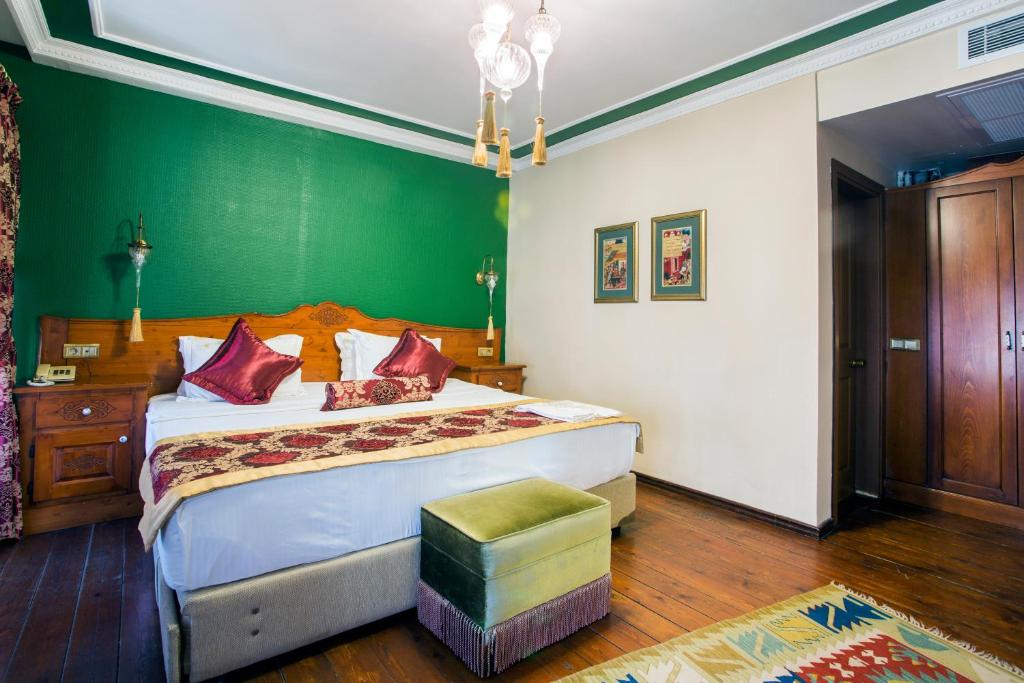 Cama o camas de una habitación en Garden House Hotel - Special Class