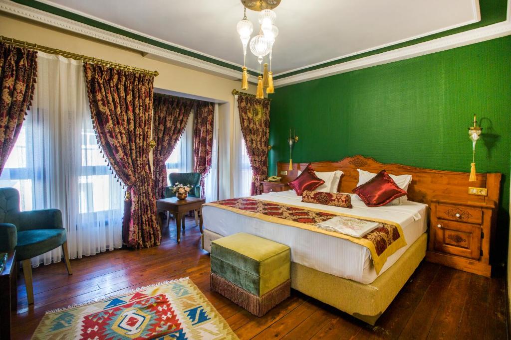 Cama o camas de una habitación en Garden House Hotel - Special Class