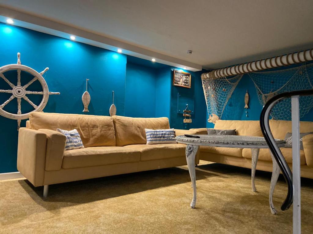 Posezení v ubytování CITY MARITIME APARTMENT