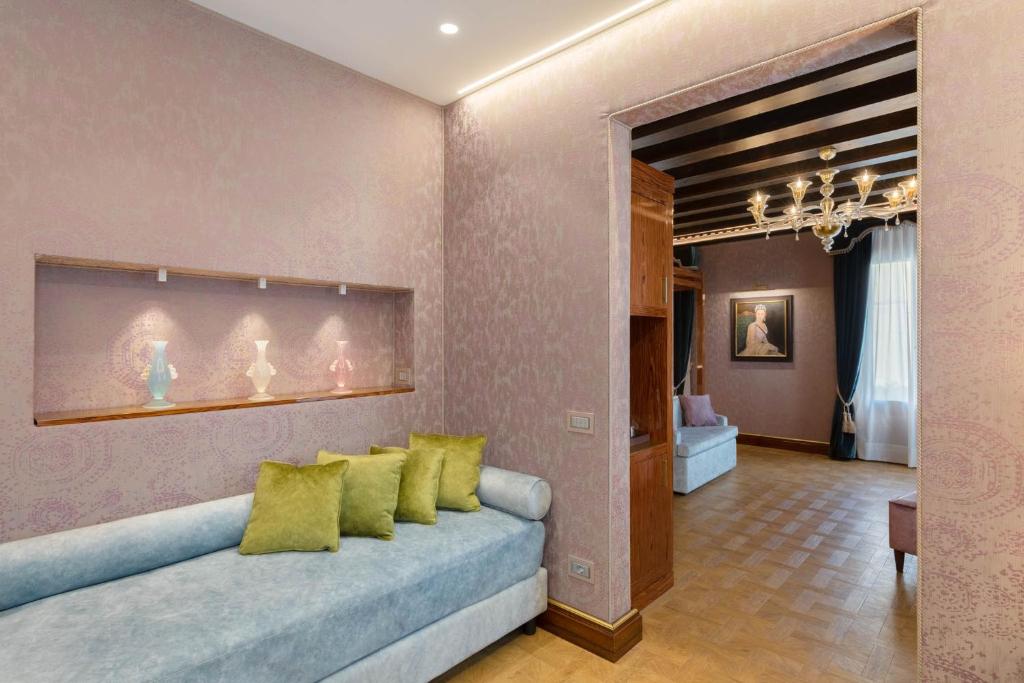 Posezení v ubytování Hotel Donà Palace