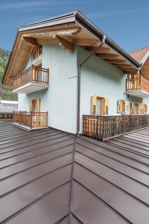 Balkón nebo terasa v ubytování Jägerhaus
