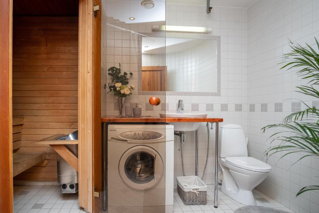 Koupelna v ubytování Rataskaevu Boutique - 7 Unique Apartments
