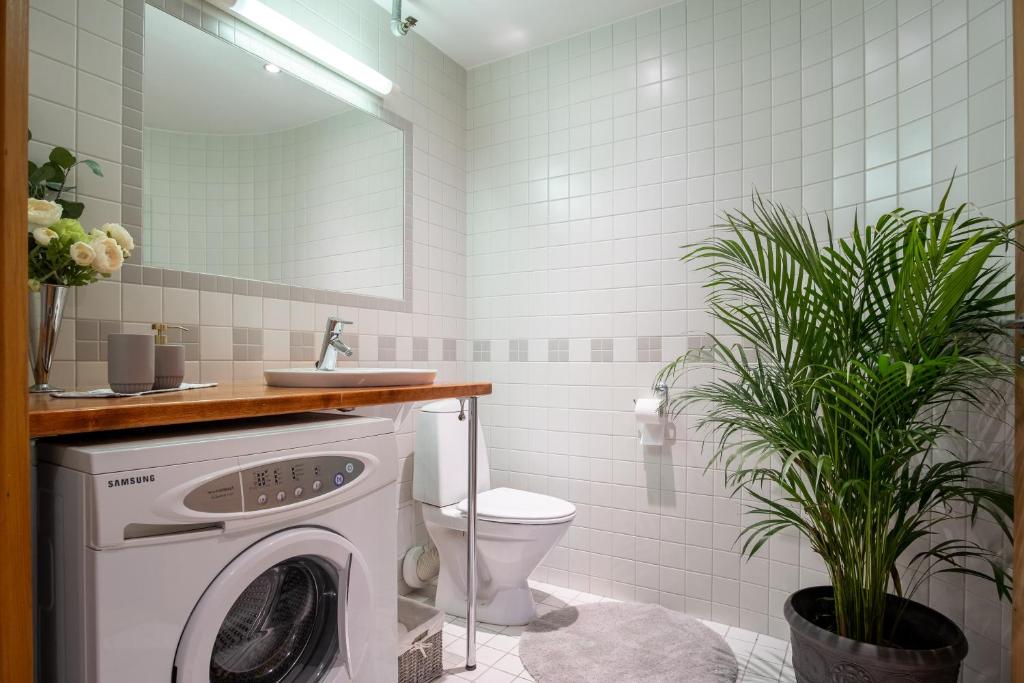 Koupelna v ubytování Rataskaevu Boutique - 7 Unique Apartments