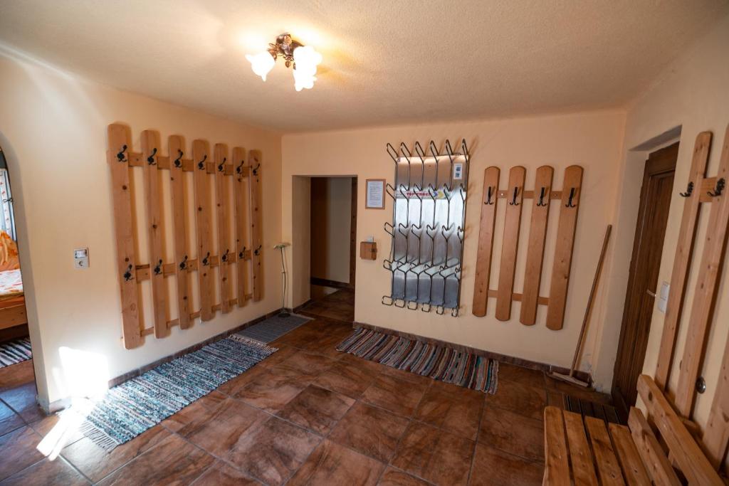 Postel nebo postele na pokoji v ubytování Bio-Landhaus Kesslerhof