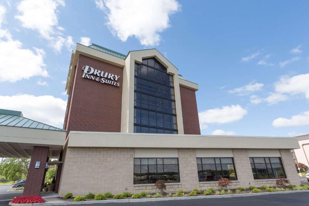 a rendering of the front of a building at Drury Inn & Suites St. Louis-Southwest in Peerless Park