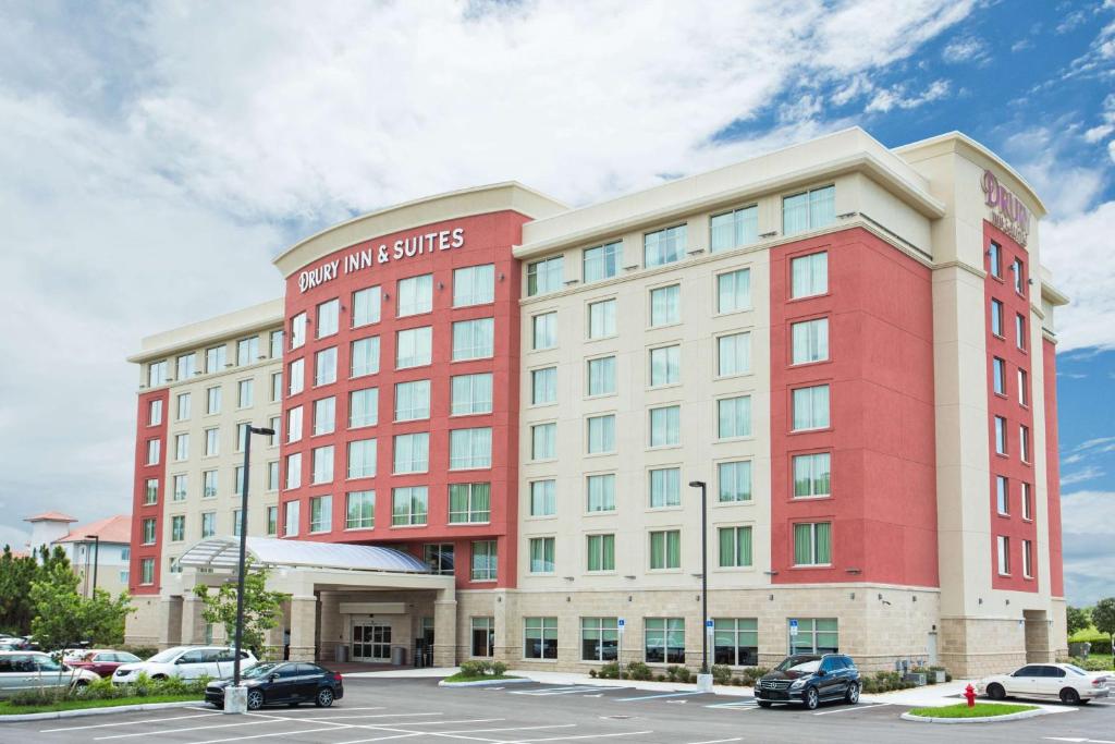 una representación del nuevo edificio de la posada y las suites en Drury Inn & Suites Fort Myers Airport FGCU en Fort Myers