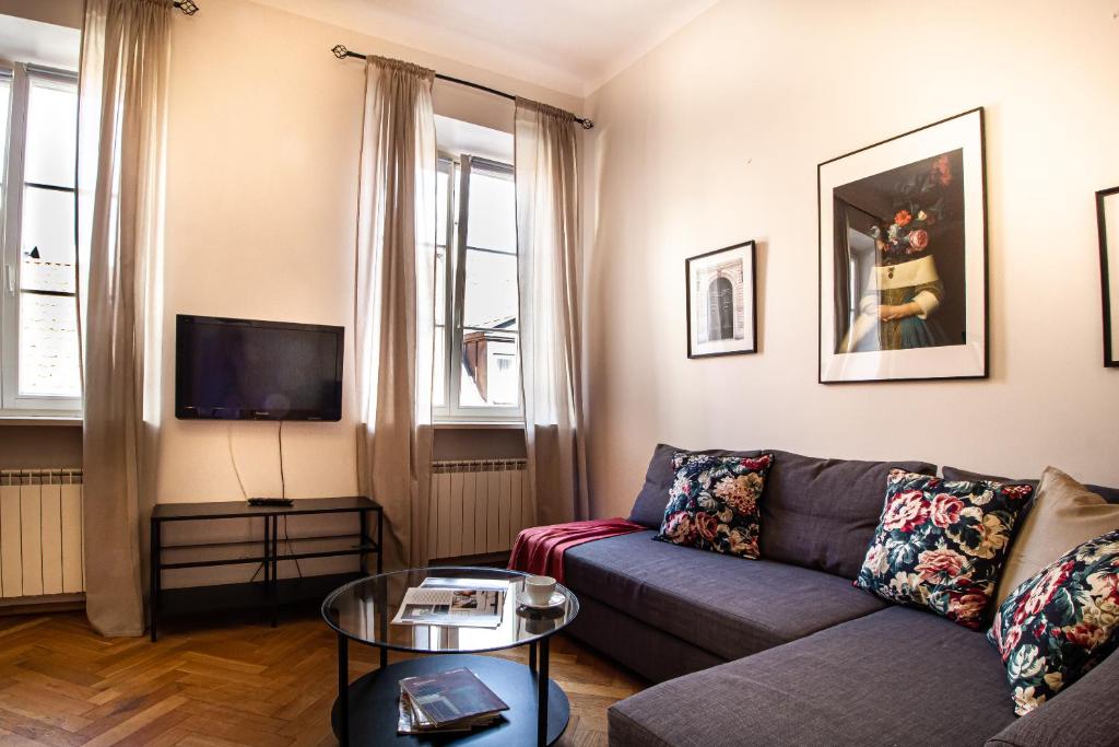 Posedenie v ubytovaní Świętojańska Old Town Apartment
