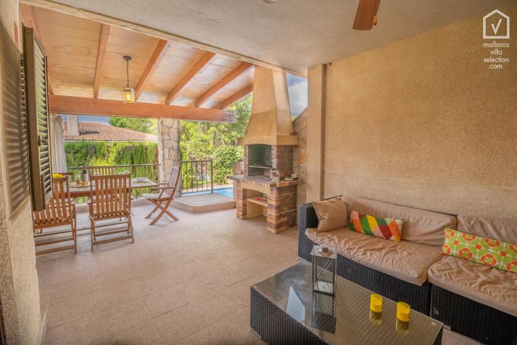 Posezení v ubytování Casa SES GAVINES Alcudia by Mallorca Villa Selection
