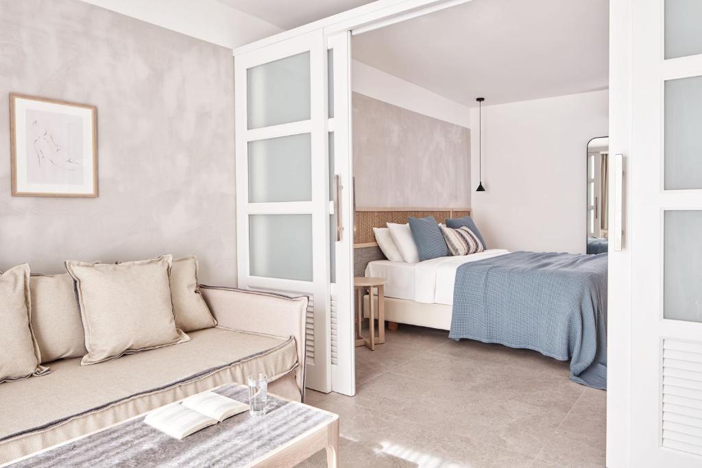 Atlantica Marmari Palace - Salle Familiale Dans La Vue Dans Les Terres