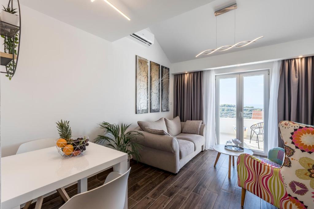 Posezení v ubytování Hvar de luxe apartments 1