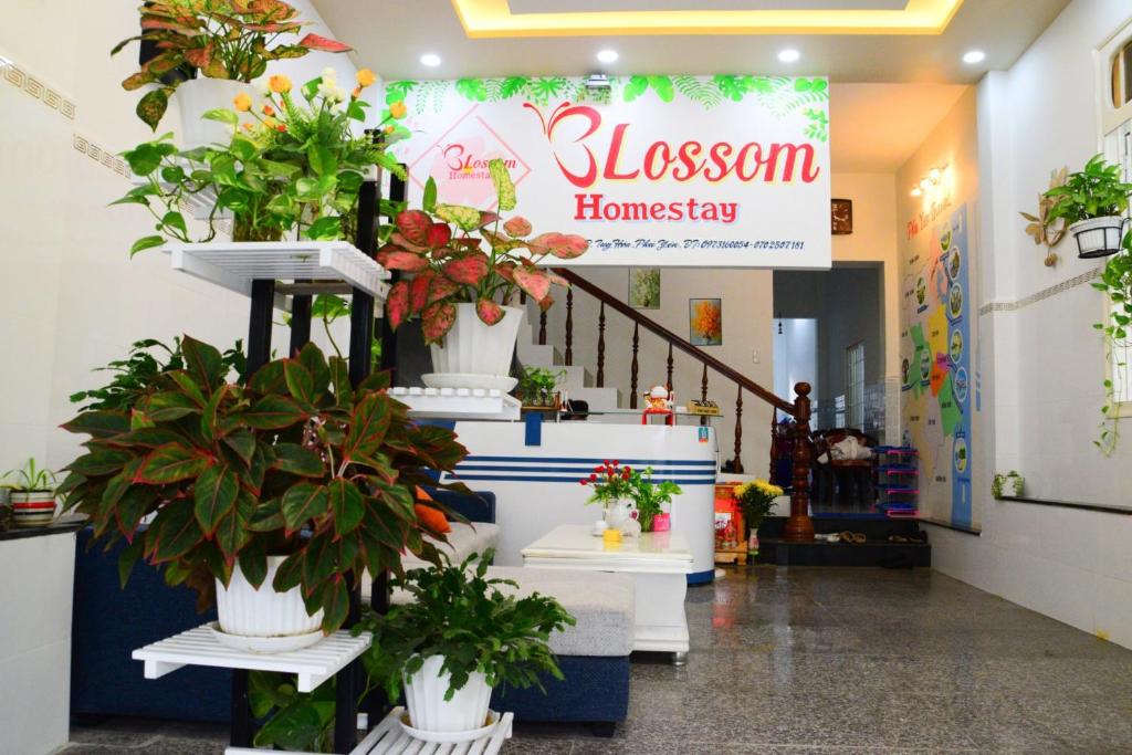 Vstupní hala nebo recepce v ubytování Blossom Homestay