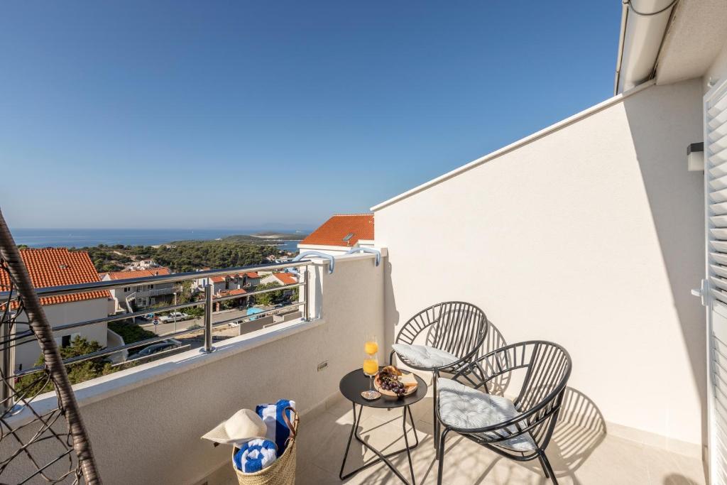 Balkón nebo terasa v ubytování Hvar de luxe apartments 1