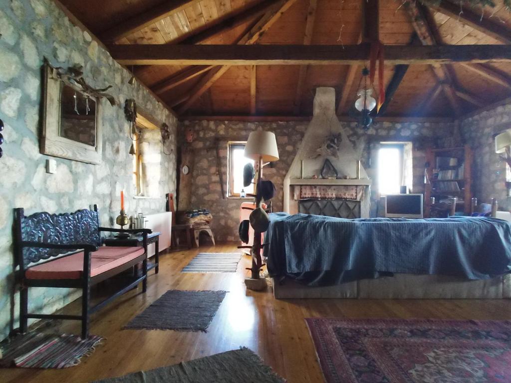 Posteľ alebo postele v izbe v ubytovaní Arli House