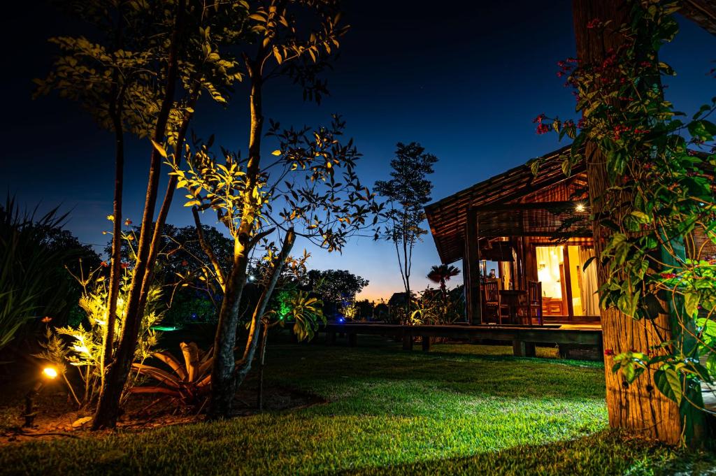 Zahrada ubytování Flow Beach House - Taipu de Fora - Península de Maraú