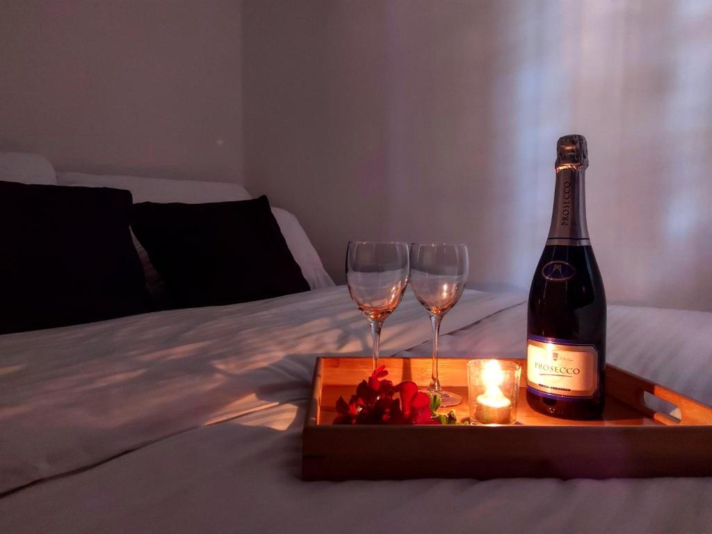 Nápoje v ubytování Fenix apartman Vinci