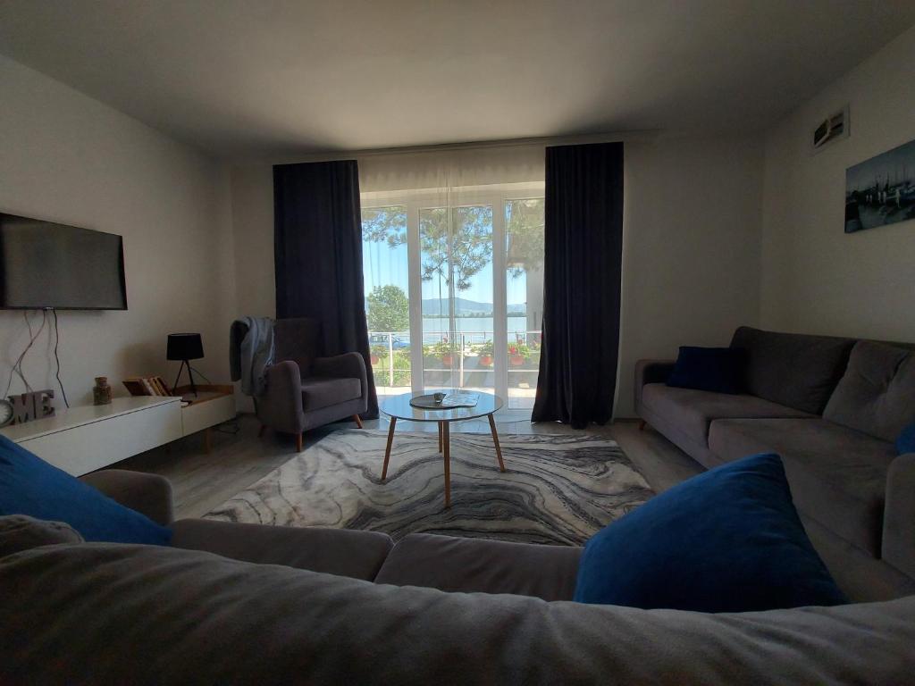 Posezení v ubytování Fenix apartman Vinci