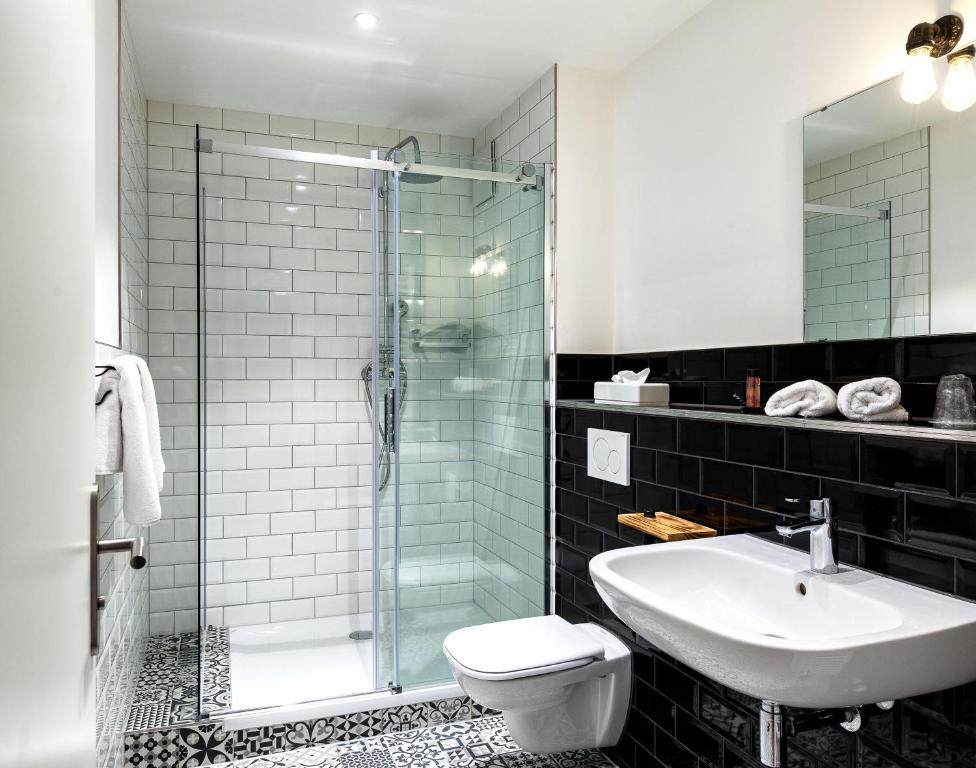 Koupelna v ubytování SmartHotel Mystique Self check-in