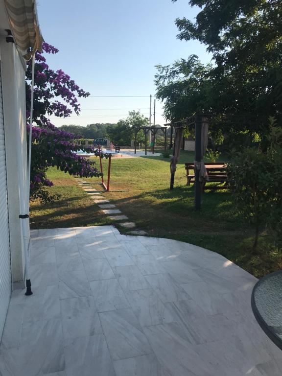 Zahrada ubytování Apartments Ada Bojana