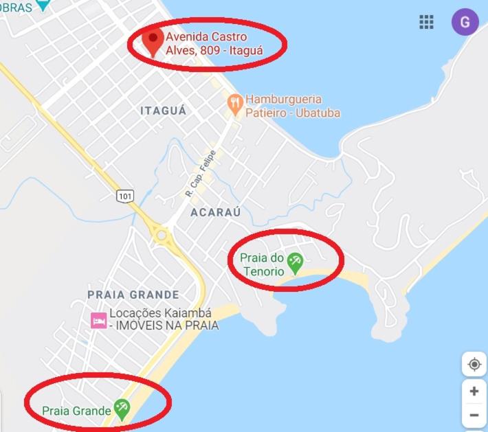  Apartamento completo em Ubatuba